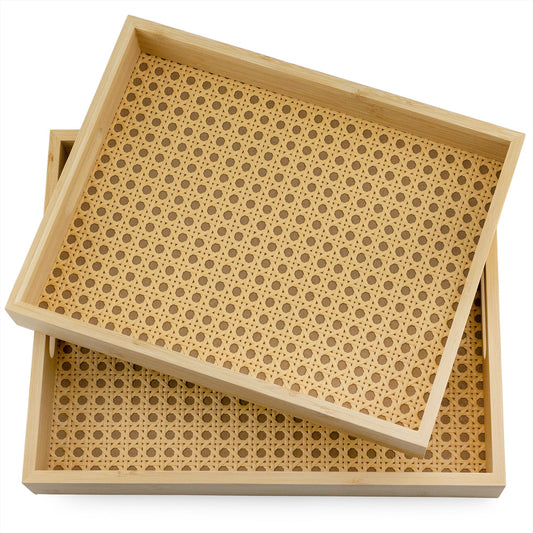 Ottoman Rattan Breakfast Trays (Case of 8) - SH_2446_CASE