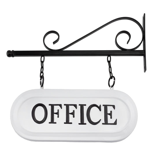 Wall-Mounted Metal Office Sign - sh2470ah1