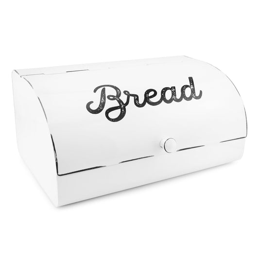 Farmhouse White Bread Box (Case of 6) - SH_1366_CASE