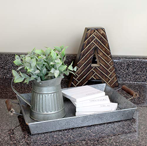Galvanized Farmhouse Trays (Case of 12 Sets) - SH_1448_CASE