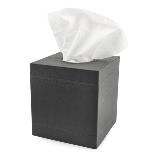 Galvanized Tissue Box Cover (Dark Gray) - sh1537ah1rmd