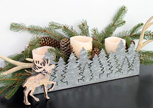 Christmas Tree Galvanized Tray (Case of 10) - SH_1613_CASE