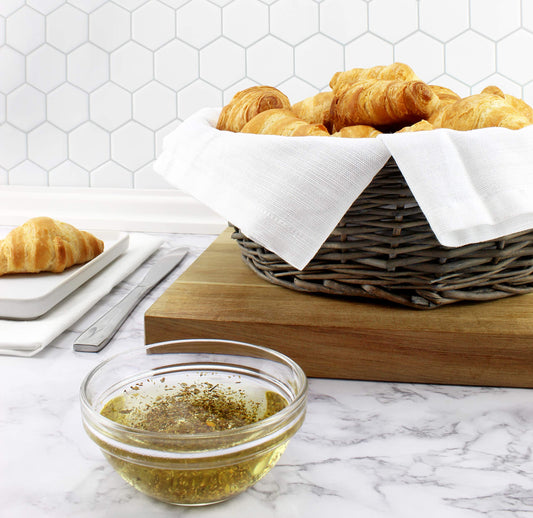 Round Bread Baskets (Gray-Washed, 2-Pack) - sh1652ah1Brd