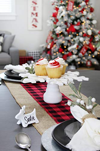 Snowflake Cake Stand - sh1815ah1MNW