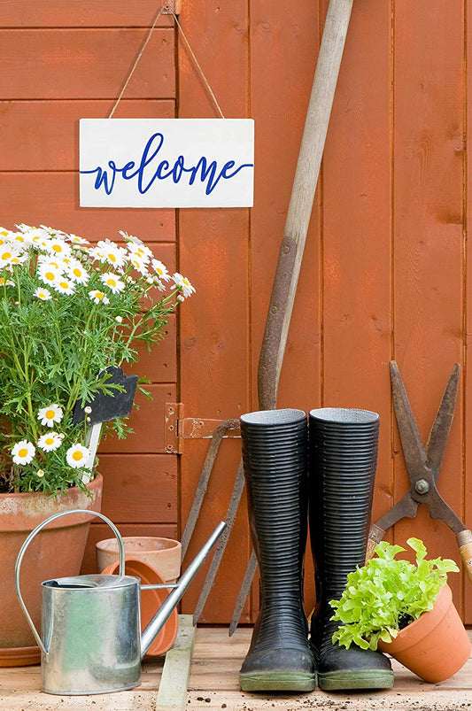 Farmhouse Wooden Welcome Sign - sh1884ah1Welcome