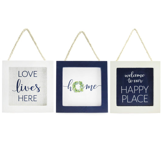 Tiered Tray Signs for Home (Case of 56 Sets) - SH_1866_CASE