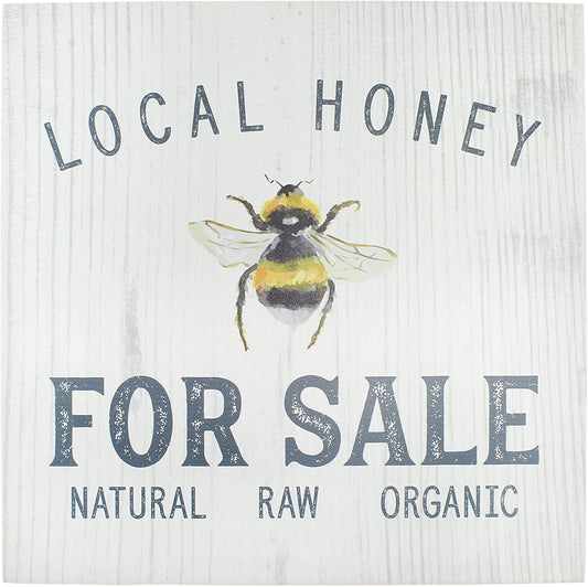 Honey Bee Rustic Sign: Honey for Sale