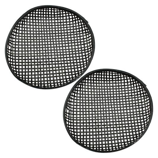 Black Boho Wall Baskets (2-Pack) - sh1966ah1