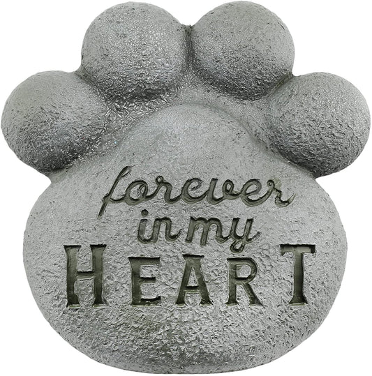 Dog Pawprint Memorial Stone (Case of 20) - SH_1963_CASE
