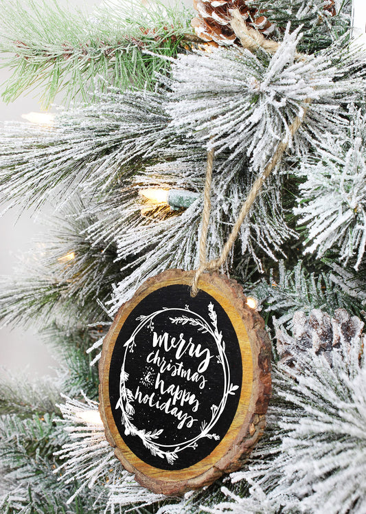 Wood Slice Chalkboard Ornaments (Case of 144) - SH_1980_CASE