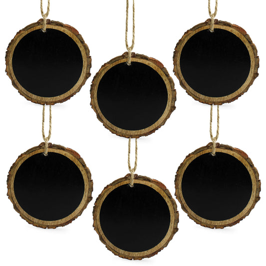 Wood Slice Chalkboard Ornaments (Case of 144) - SH_1980_CASE