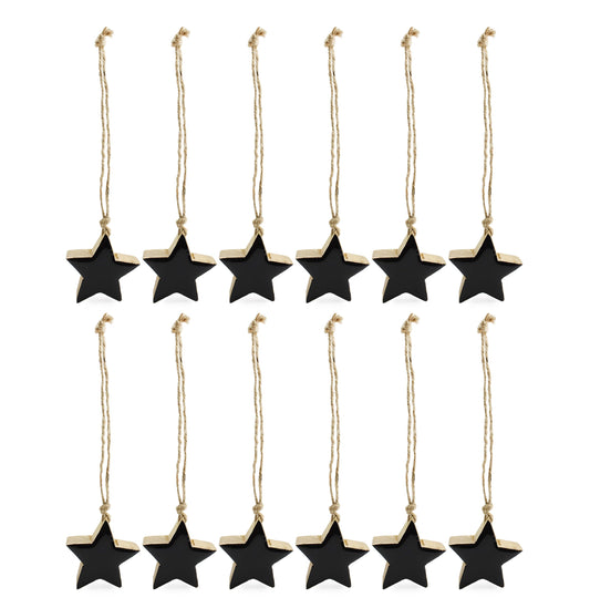 Farmhouse Star Ornaments (Black, Case of 720) - SH_2047_CASE