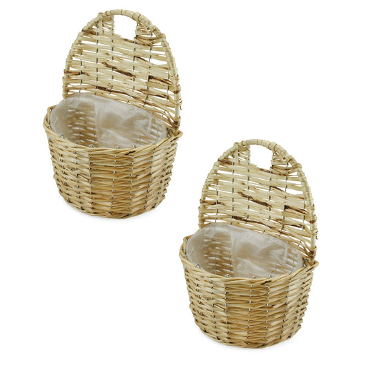 Wall Pocket Baskets (2-Pack, Natural) - sh2099ah1