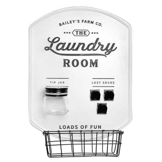 Farmhouse Enamelware Laundry Room Sign - sh2102ah1