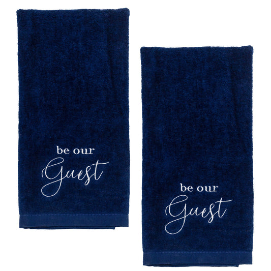 Guest Towels (Navy Blue, Case of 168) - SH_2139_CASE