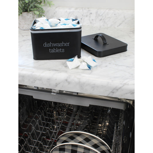 Black Enamelware Dishwasher Pod Holder (Case of 18) - SH_ 2145_CASE
