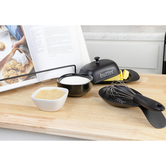Farmhouse Black Spoon Rest (Case of 56) - SH_2179_CASE