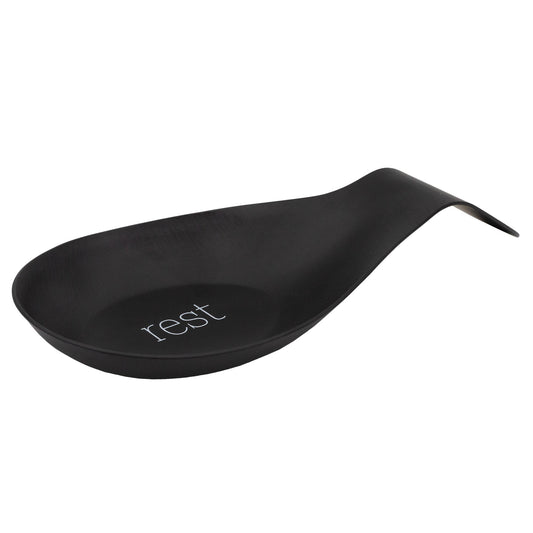 Farmhouse Black Spoon Rest - sh2179ah1