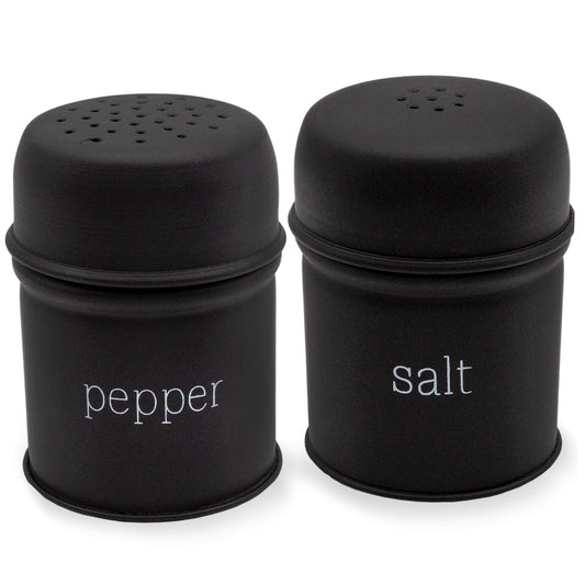 Farmhouse Salt and Pepper Shaker Set (Black) - sh2181ah1