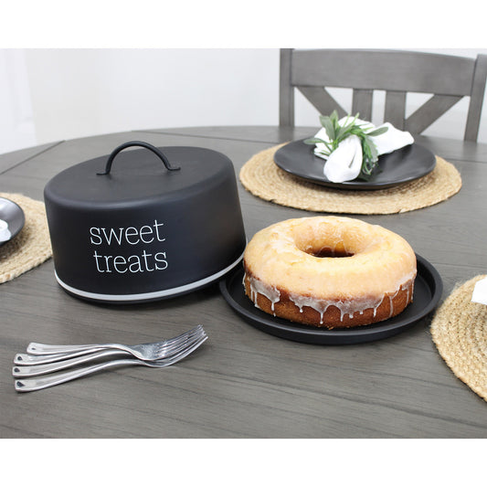 Enamelware Black Cake Cover (Case of 6) - SH_2185_CASE