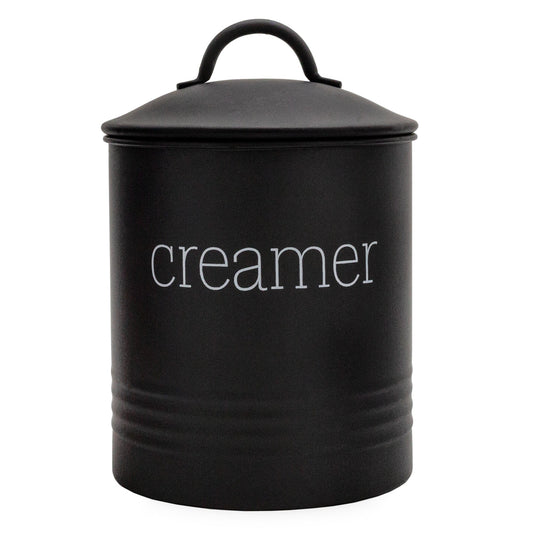 Farmhouse Creamer Canister (Black, Case of 18) - SH_2203_CASE