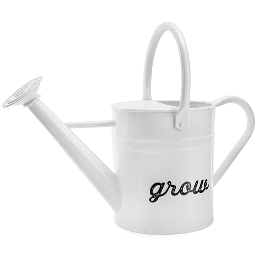 Farmhouse Enamel Watering Can (White) - sh2238ah1