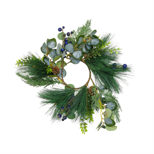 Christmas Blueberry Candle Wreath (Case of 8) - SH_2253_CASE