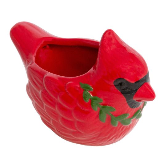 Christmas Cardinal Candy Dish (Ceramic, Case of 48) - SH_2277_CASE