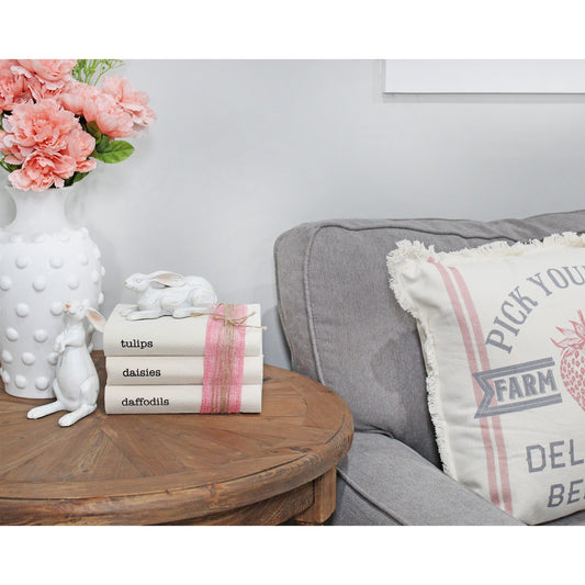 Spring Faux Book Stack (Case of 4) - SH_2275_CASE