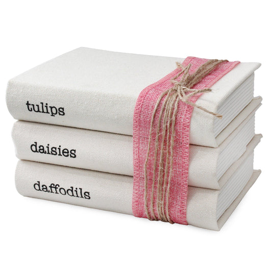 Spring Faux Book Stack (Case of 4) - SH_2275_CASE