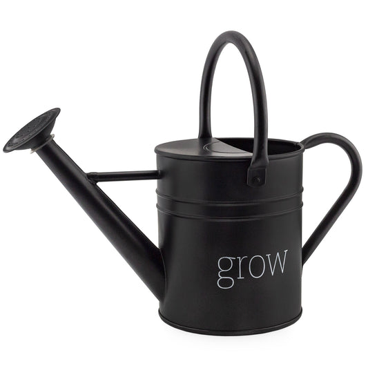 Farmhouse Enamel Watering Can (Black, Case of 6) - SH_2269_CASE