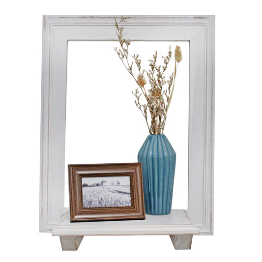 Farmhouse Window Floating Shelf (Whitewashed, Case of 5) - SH_1947_CASE