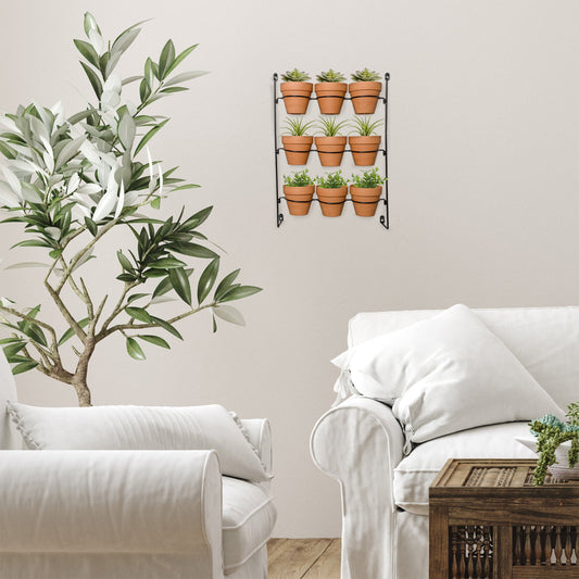 Mini Flower Pot Hanging Rack (Holds 4-Inch Pots, Case of 18) - SH_2333_CASE