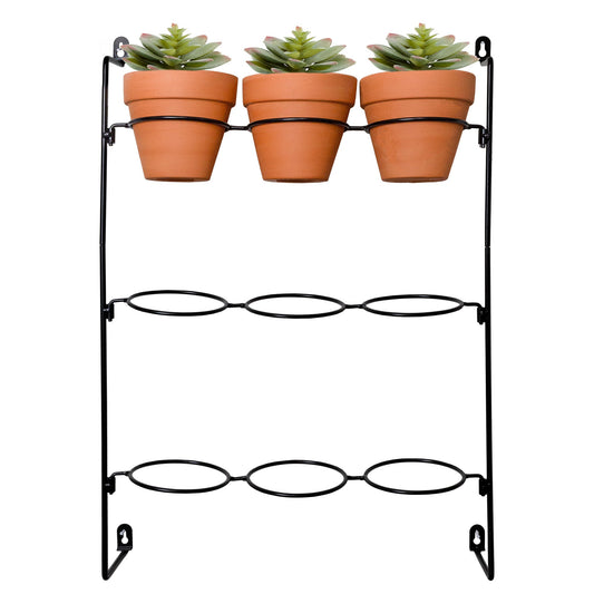 Mini Flower Pot Hanging Rack (Holds 4-Inch Pots, Case of 18) - SH_2333_CASE