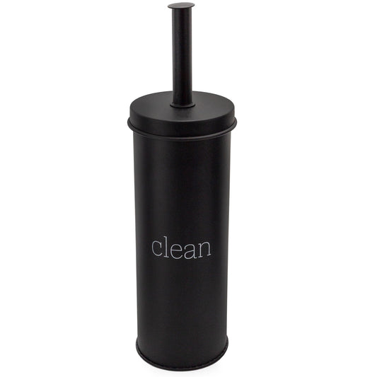 Farmhouse Toilet Brush Holder (Black) - sh2368ah1